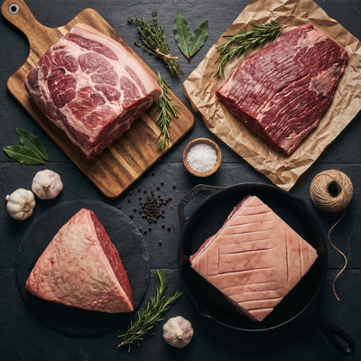 My Butcher Box — Box La Bouchère — échine, bavette, picanha Angus, poitrine de porc — boucherie en ligne France
